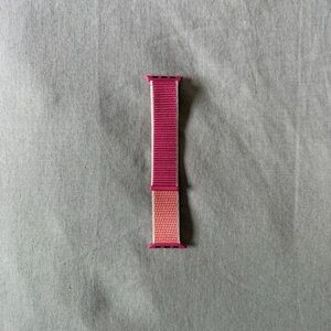 40mm Apple Watch band pink and peach